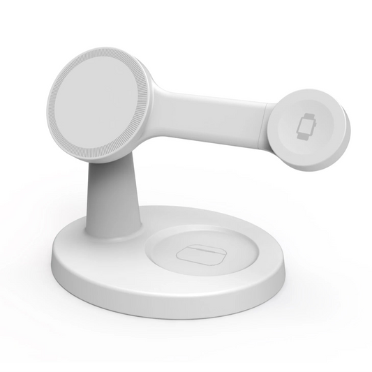 3 In 1 Magnetic Wireless Charger Stand For Magsafe iPhone 16 15 14 13 Pro Max Apple Watch 9 8 AirPods Pro Fast Charging Station - Total Finds Co LLC