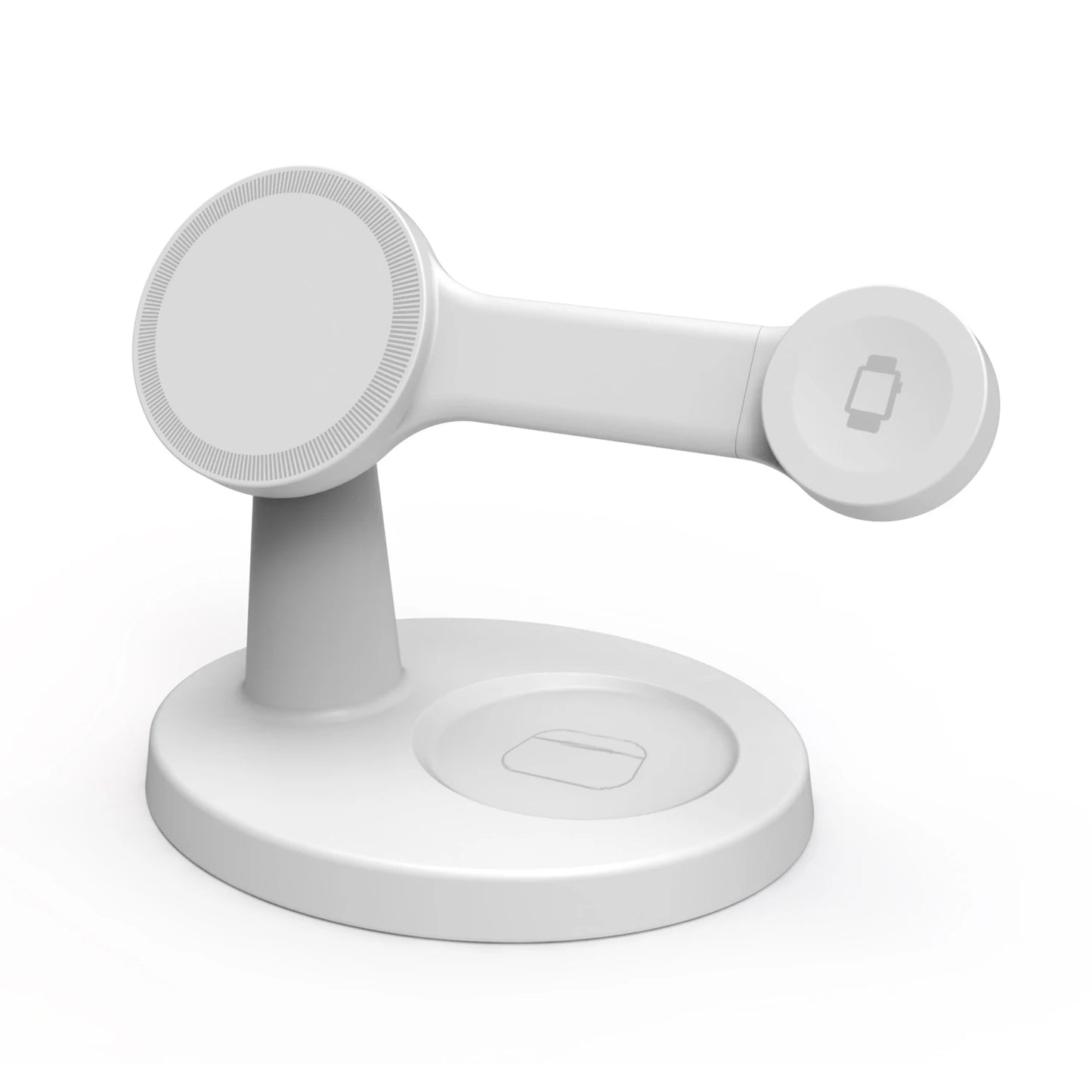 3 In 1 Magnetic Wireless Charger Stand For Magsafe iPhone 16 15 14 13 Pro Max Apple Watch 9 8 AirPods Pro Fast Charging Station - Total Finds Co LLC