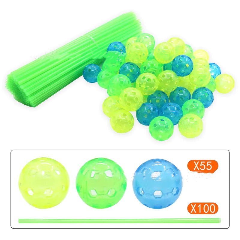 Children's Bead Tent Fort Building Kit Toy - Total Finds Co LLC