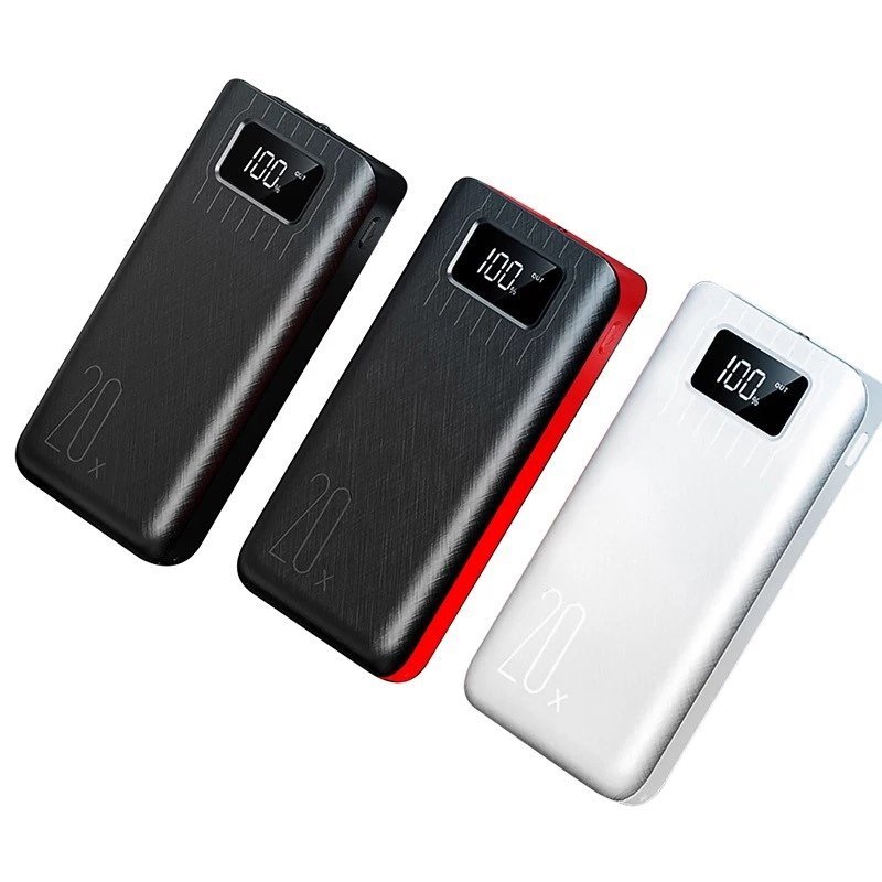20000mAh External Battery Power Bank Dual USB With LED Flashlight - Total Finds Co LLC